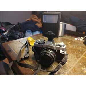 Minolta XG1 35mm Film Camera with Flash UNTESTED